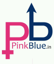 PinkBlue.in's logo