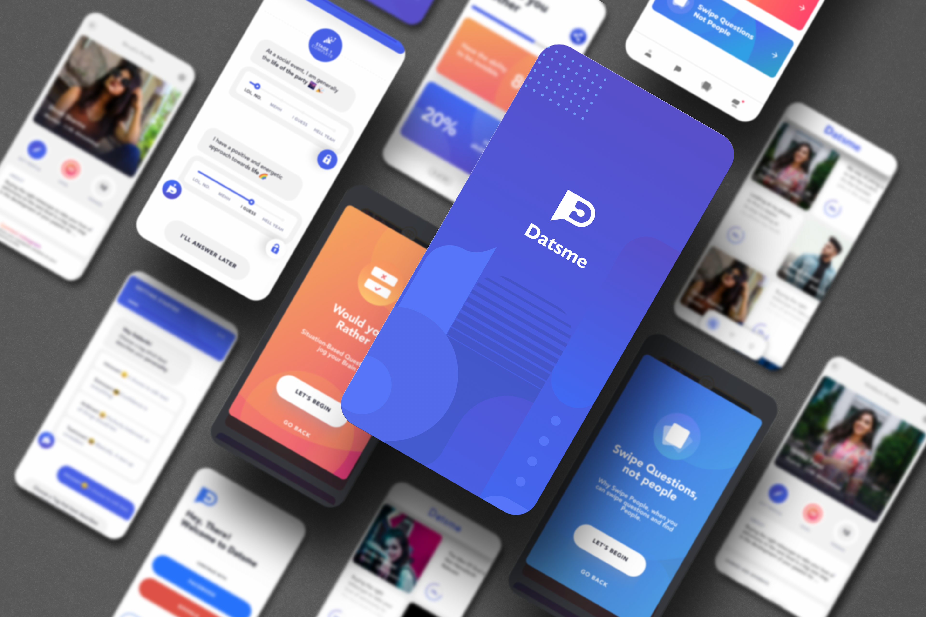 Datsme - A Friend Finder App cover picture