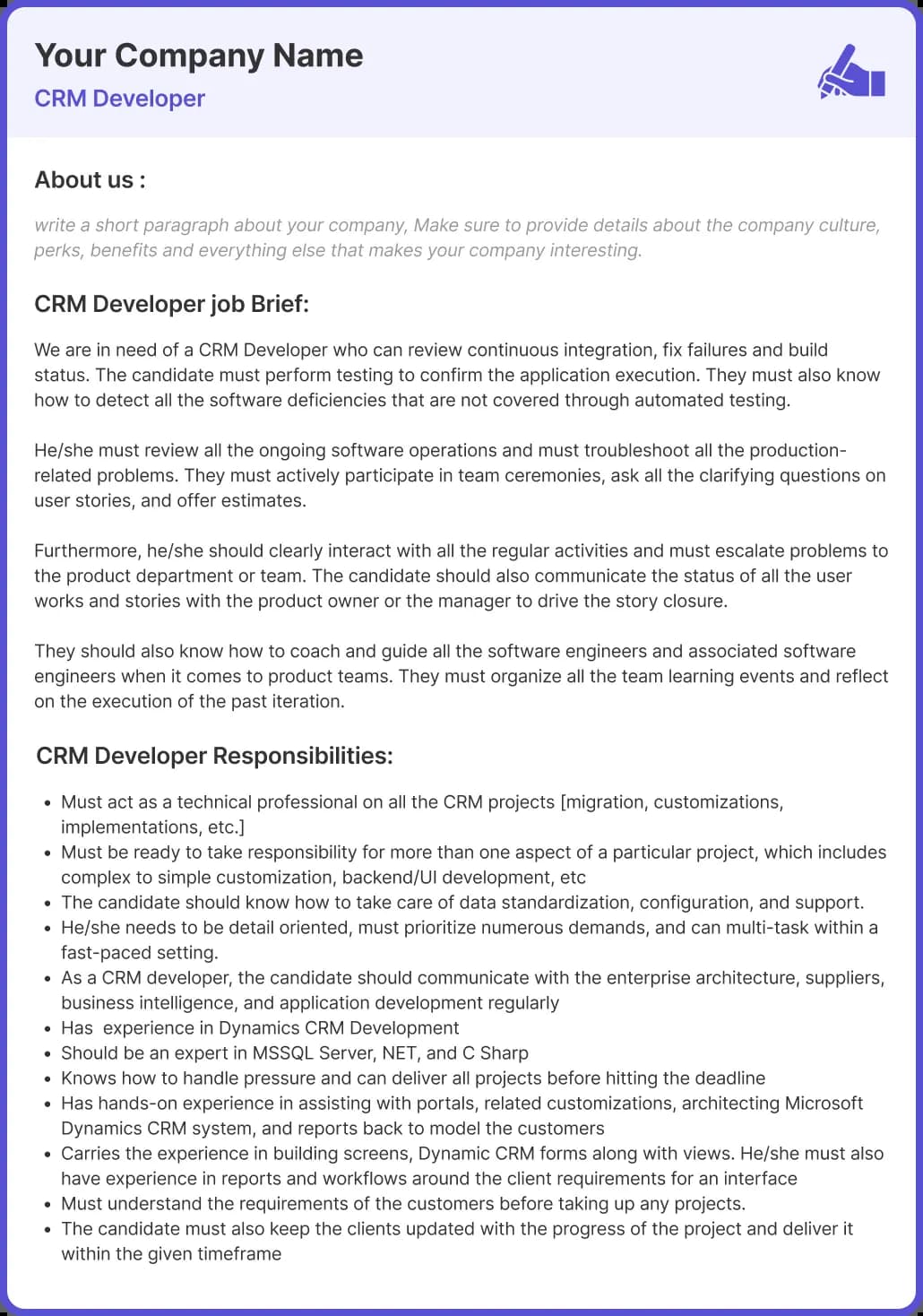 crm-developer-job-description