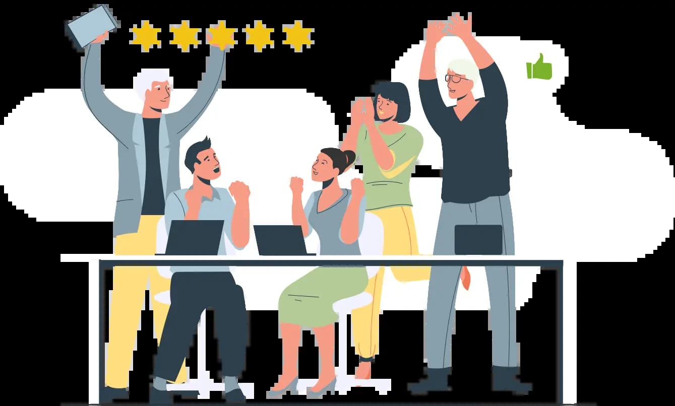 Build your tech team hero illustration