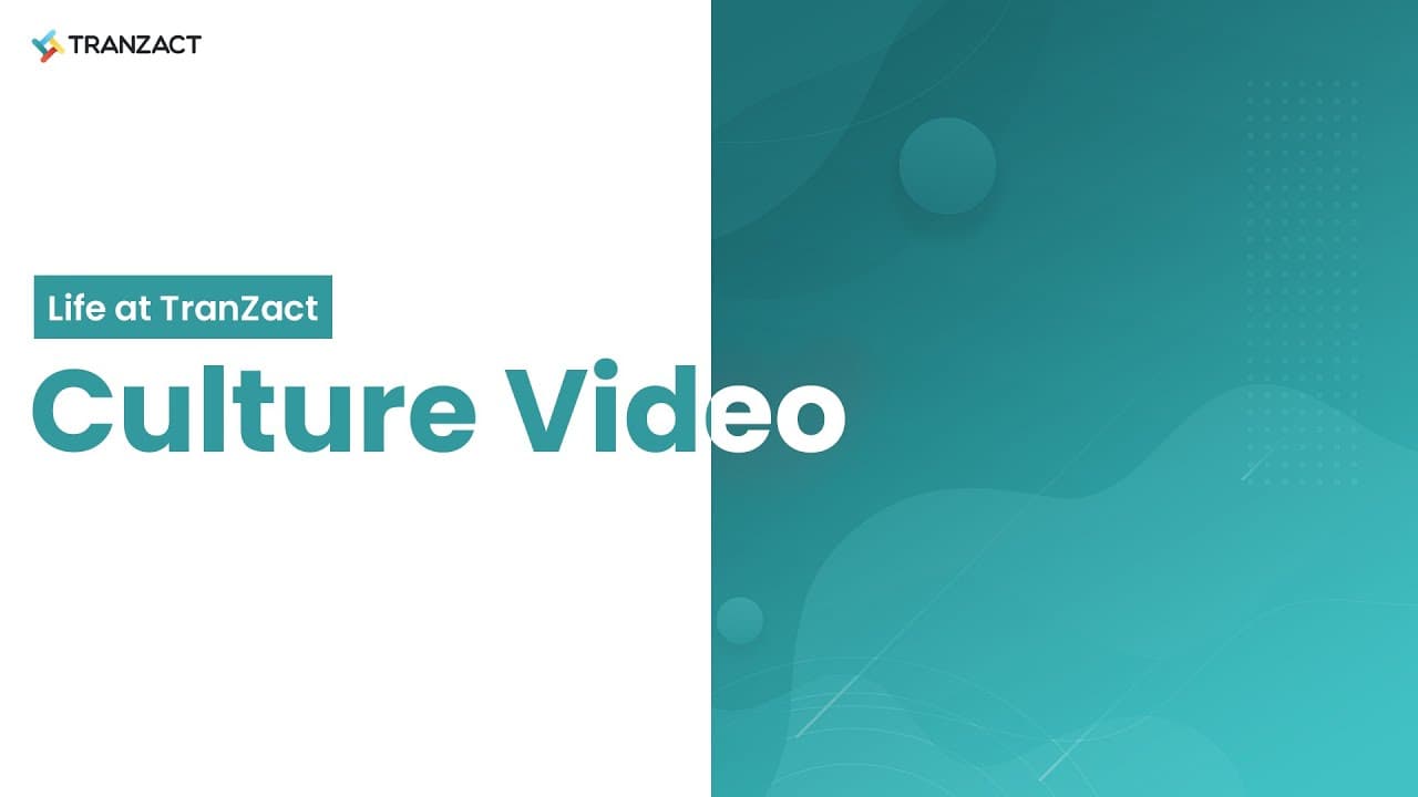 TranZact's video section