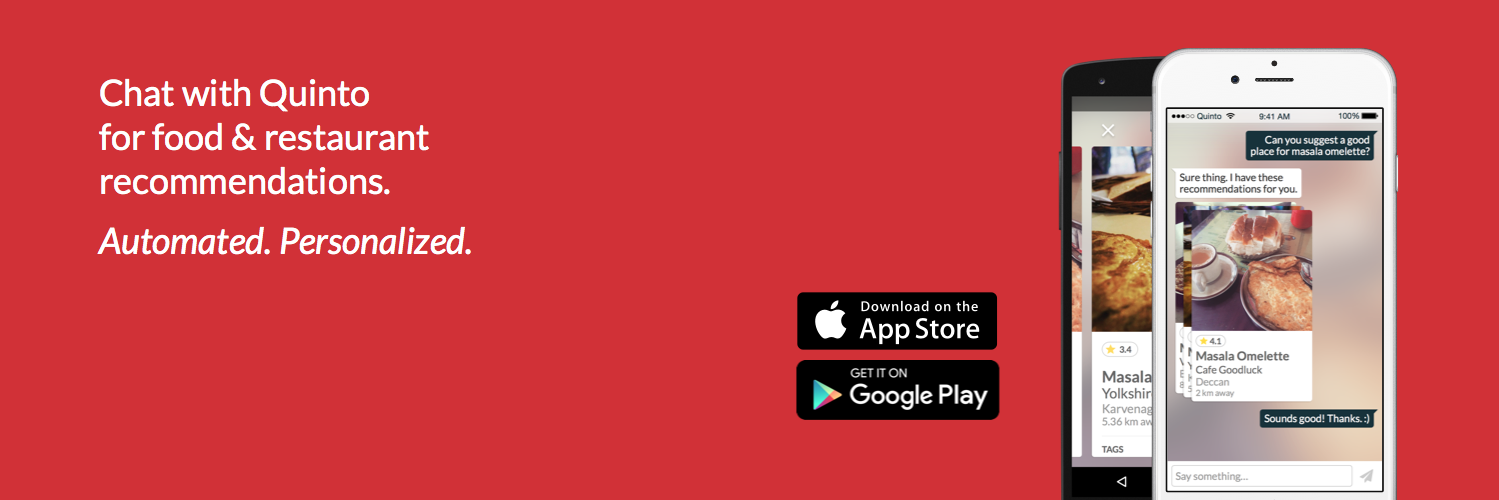 Quinto � Discover Good Food cover picture