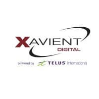 Xavient Digital powered by TELUS International logo