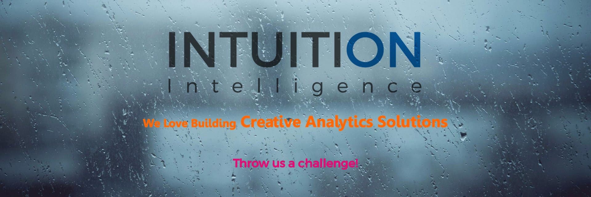 Intuition Intelligence . cover picture