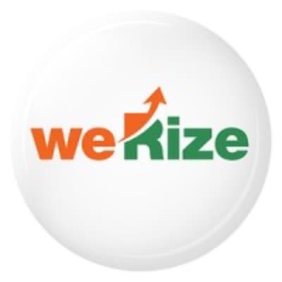 WeRize's logo