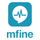 mfine Novocura Tech Health Services logo