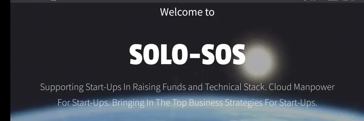 SOLO-SOS cover picture