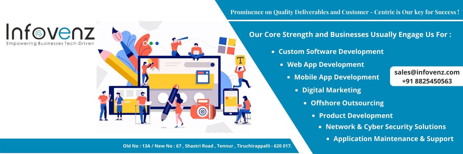 INFOVENZ SOFTWARE SOLUTION cover picture