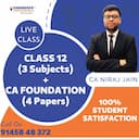 Class 12th with CA Foundation Course's logo
