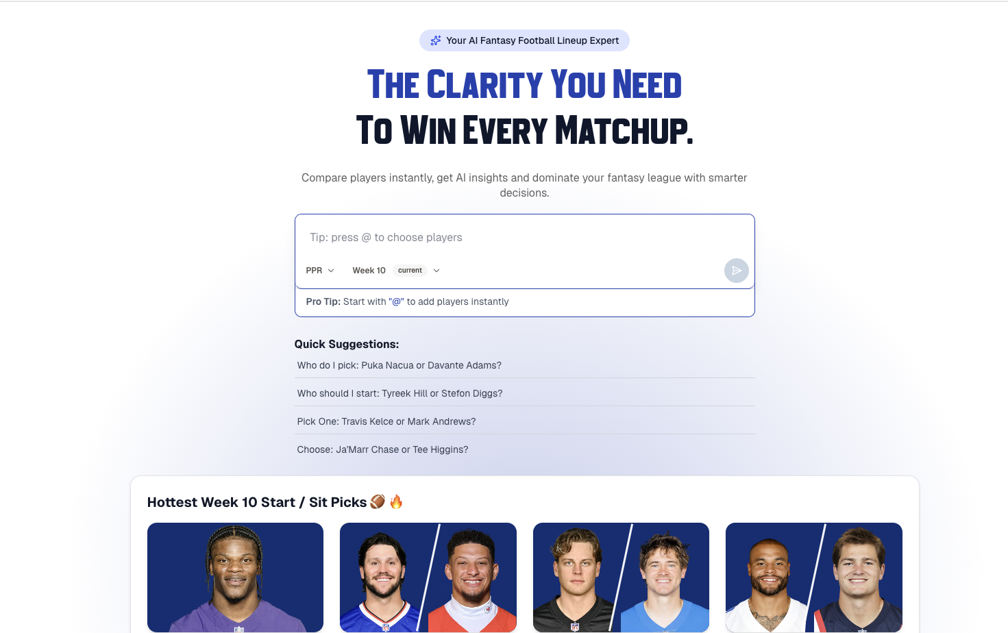 Sit or Start AI cover picture