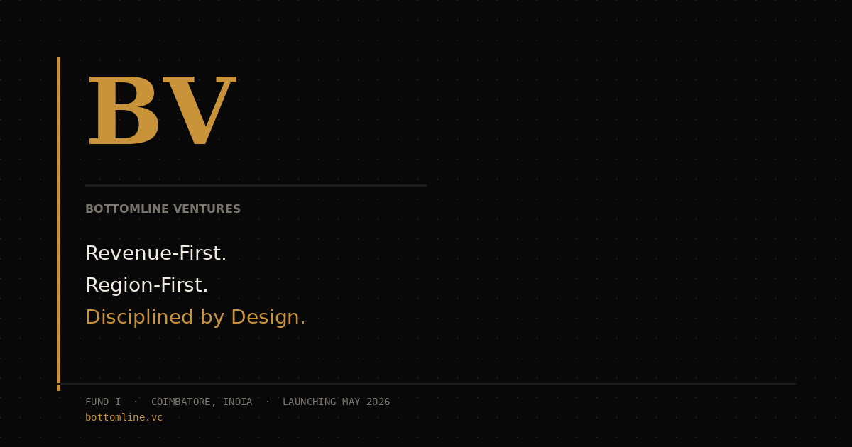 Bottomline Ventures LLP cover picture