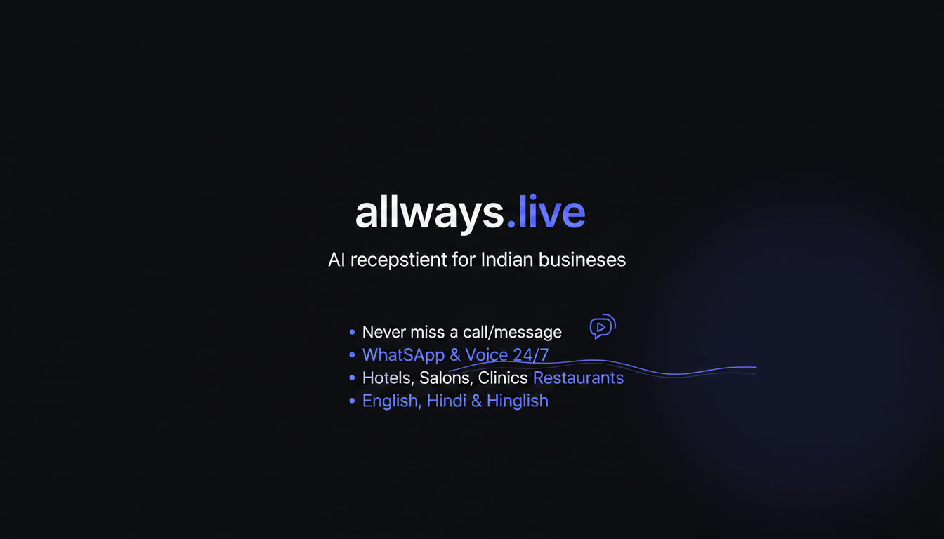 Allways live private limited cover picture
