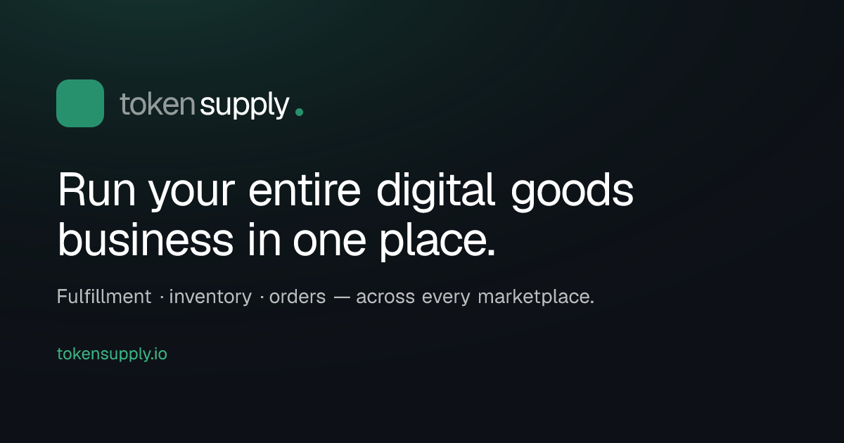 TokenSupply cover picture