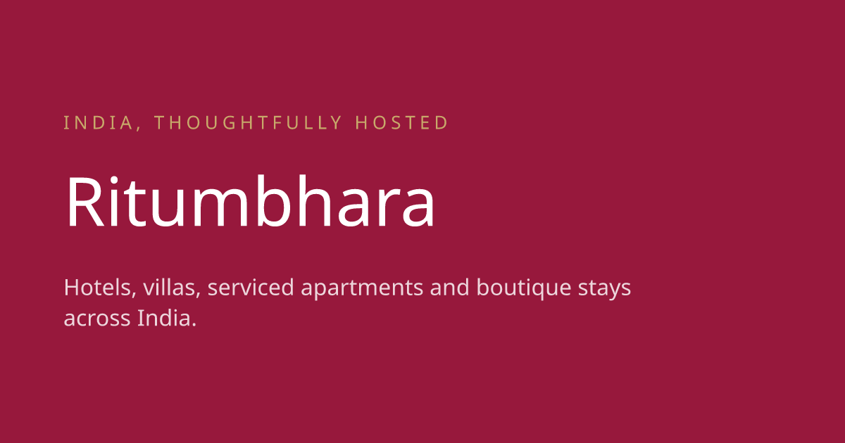 Ritumbhara cover picture