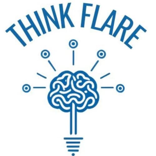 Think Flare's logo