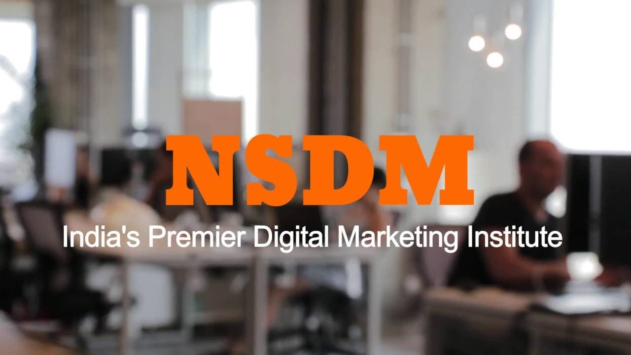 NSDM INDIA's video section