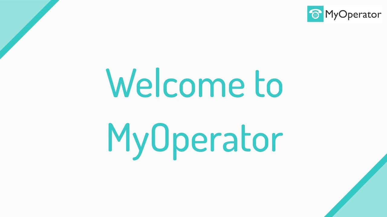 MyOperator - VoiceTree Technologies's video section